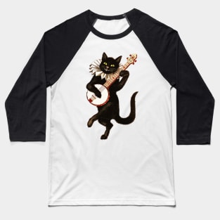 Dancing Cat Baseball T-Shirt